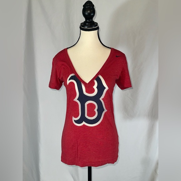 Nike MLB Tops - NIKE • MLB Boston Red Sox Baseball Ladies Tee Size S 2012